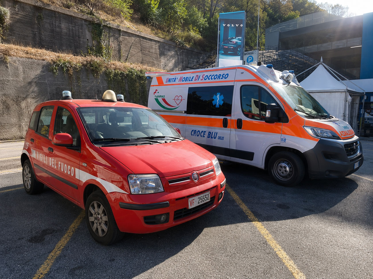 Ambulanze croce blu 2